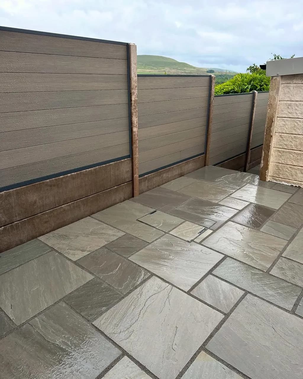 Composite Fencing Installation