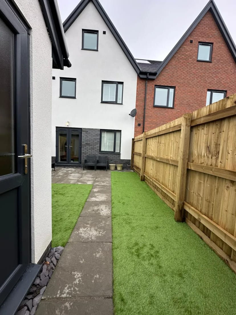 Astroturf installation